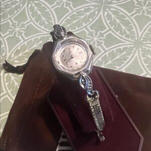 Waltham Silver Dainty Women's Mechanical Watch